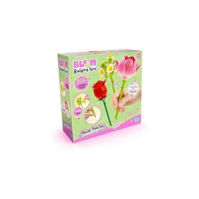 Canal Toys Stylo a construire Bloom BLM-002 pack 3 fleurs pailletees parfumees - vue 5