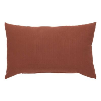 Coussin déco Korai 50x30cm acajou Hespéride