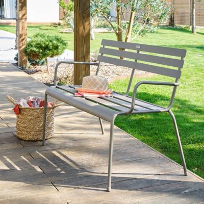 Banc de jardin Greensboro 2 places café Hespéride - vue 6