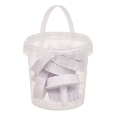 Five Lot de 8 Tampons à Biscuits Anniversaire 6cm Blanc - vue 2