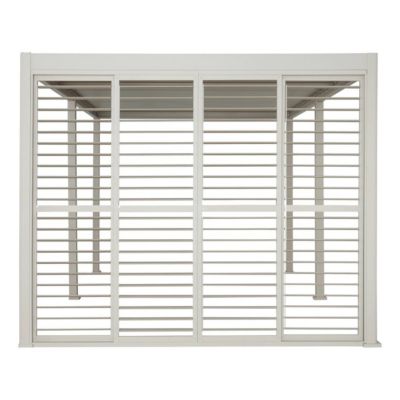 Persienne pour Pergola bioclimatique Evora 6x36 Hespéride - vue 6