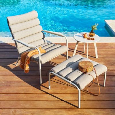 Fauteuil relax de jardin Solani Hespéride - vue 1