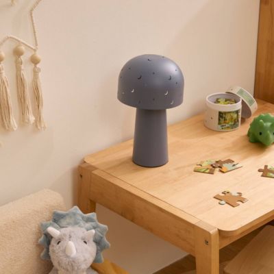 Atmosphera Kids Lampe à Poser Enfant Champignon Starry 27cm Bleu - vue 2