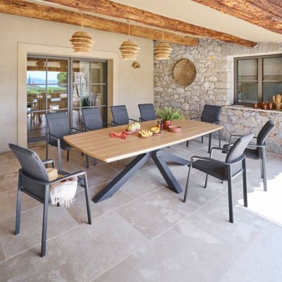 Table de jardin 10 places Oraclion Hespéride - vue 2