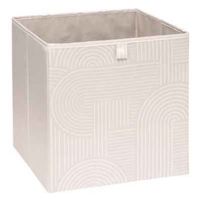 Five Boîte de rangement ARCHE - L. 31 x l. 31 x H. 31 cm Beige - vue 2