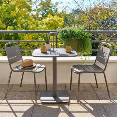 Table de jardin 2 places Alegoria 70x70cm café Hespéride - vue 8