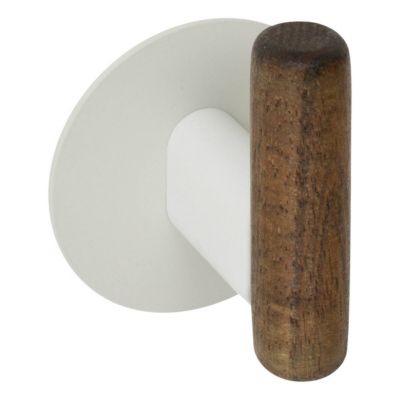 Five Lot de 2 Patères Adhésives Cassie 8cm Beige - vue 2