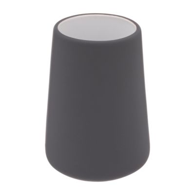 Pot brosse à dent rond anthracite Cocon