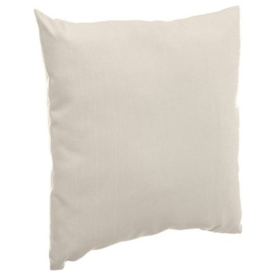 Coussin déco d'extérieur "Korai" blé 40x40cm en polyester Hespéride