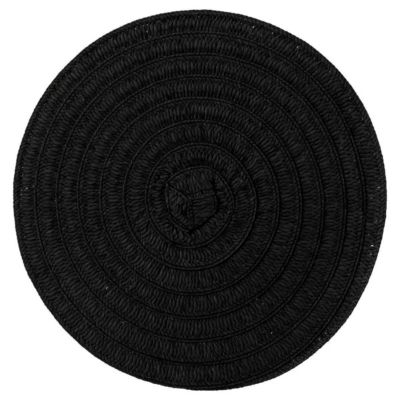 Secret De Gourmet Set de Table Déco Olivia 38cm Noir - vue 2
