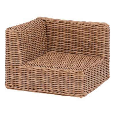 Angle de canapé de jardin Savinia coloris tahini Hespéride