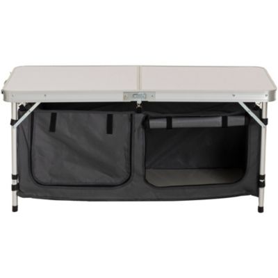 Table de camping avec rangements Hespéride