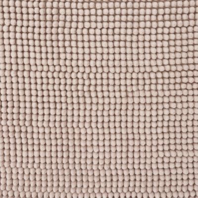 Tapis de bain mini chenille 50x80 cm coloris beige lin, 5Five