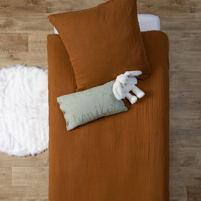 Atmosphera Kids Parure de Lit 2 Pièces Lili 140x200cm Marron - vue 2