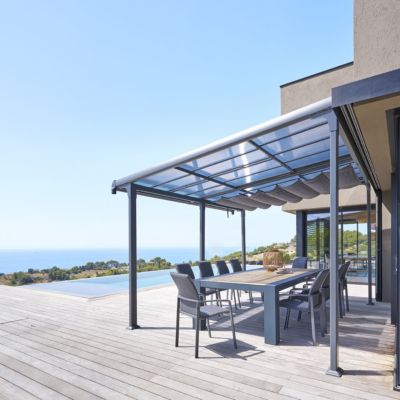 Toile de pergola Enolie 285x19m pour pergola Enolie 4x35m Hespéride - vue 5