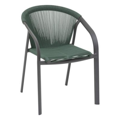 Fauteuil de jardin empilable Riu & en aluminium traité en epoxy Hespéride - vue 2