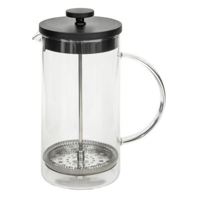 Cafetière à Piston en Verre "Léon" 1L Transparent