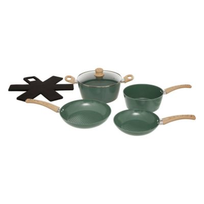 Five Batterie de Cuisine 7 Pièces Forge 43cm Vert - vue 2