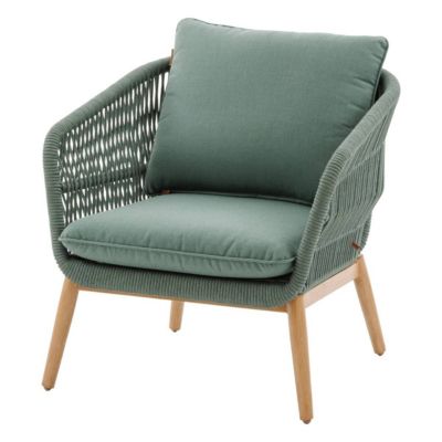 Fauteuil de salon de jardin "Orissa" polyester et acier Hespéride - vue 2