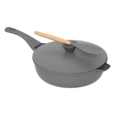Five Sauteuse Avec Panier Vapeur Kirk 28cm Gris - vue 2