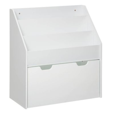 Atmosphera Kids Bibliothèque Enfant Boy 70cm Blanc - vue 2