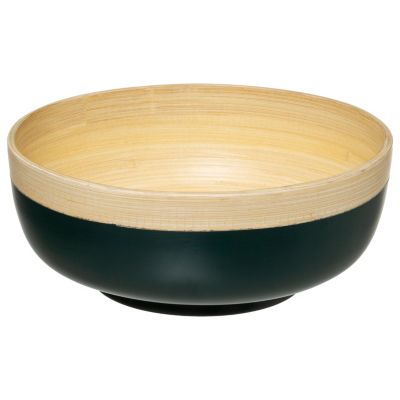 Saladier Ø 20 cm Modern Color 5Five bleu pétrole et bambou