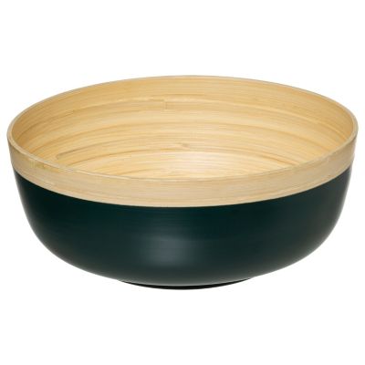 Saladier Ø 30 cm Modern Color 5Five bleu pétrole et bambou