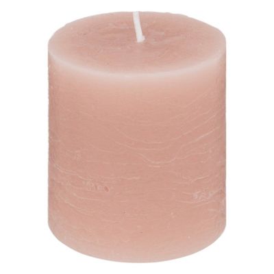 Comptoir De La Bougie Bougie Ronde Rustic 7cm Blanc - vue 2