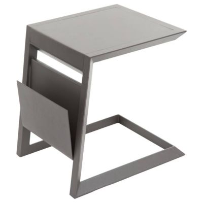 Hespéride Table d'appoint Allure en aluminium époxy praline