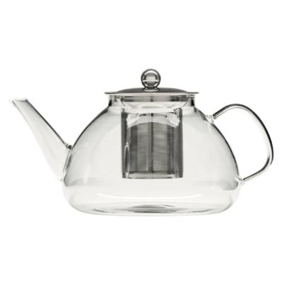 Théière en Verre "Filtre" 24cm Transparent