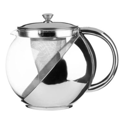 Théière avec Filtre "Spot" 1,10L Argent