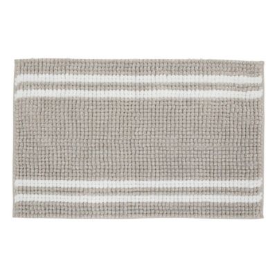 Five Tapis de Bain Mini Chenille 50x80cm Marron - vue 2