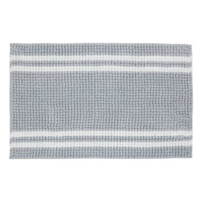 Five Tapis de Bain Mini Chenille 50x80cm Gris - vue 2
