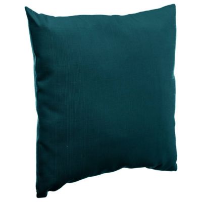 Coussin déco d'extérieur "Korai" canard 40x40cm en polyester Hespéride