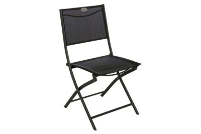 Chaise De Jardin Pliante Modula Aluminium Et Polyester H.87 Cm - vue 8