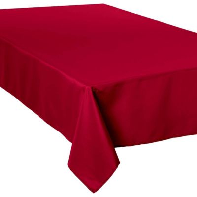 Atmosphera Nappe antitache unie 150x300cm Rouge - vue 2