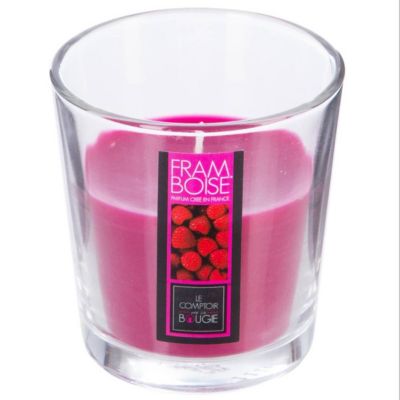 Comptoir De La Bougie Bougie Parfumée en Verre Nina 90g Rouge - vue 2