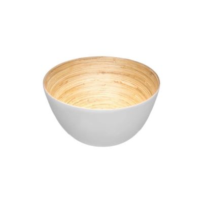 Five Saladier en Bambou Cuisine 17cm Blanc - vue 2