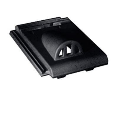 Tuile chatière Régence noir Monier terre cuite