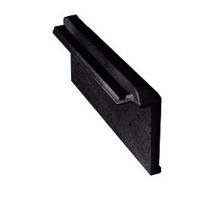 Tuile de rive à rabat droite Régence noir