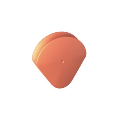 Fronton de rive à rabat rouge Monier