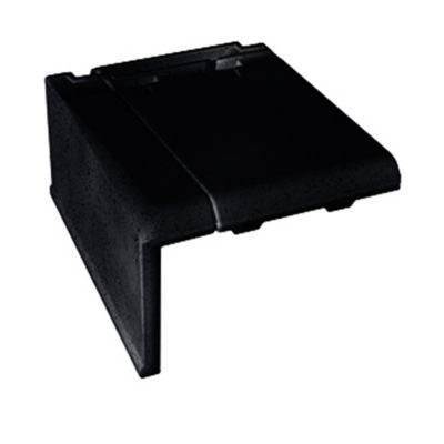 Tuile de rive gauche Régence noir Monier