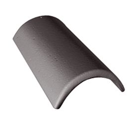 Faîtière/Arêtier de 42 à recouvrement Double romane noir