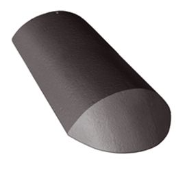 Arêtier d'about de 42 Double romane noir