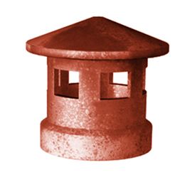 Lanterne ø 150 Abeille terre cuite rouge Monier