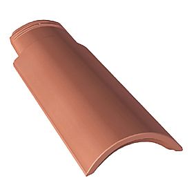 Demi tuile Galléane 12 terre cuite rouge Monier