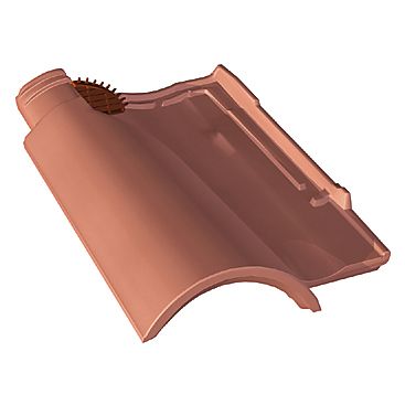 Tuile chatière Galléane 12 rouge Monier