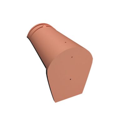 Faîtière d'aboutconique de 40 (début) rouge