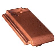 Demi tuile Régence brun vieilli Monier