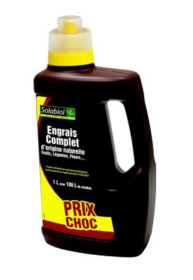 Engrais liquide complet Solabiol 1L